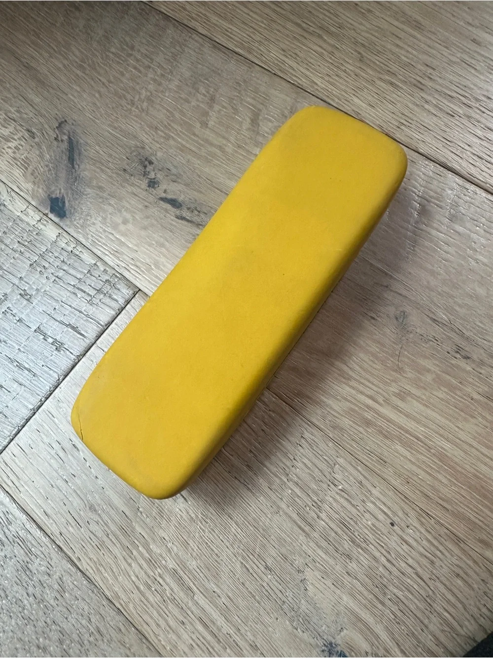 Ray-Ban bright yellow kids' or junior eyeglasses/sunglasses case